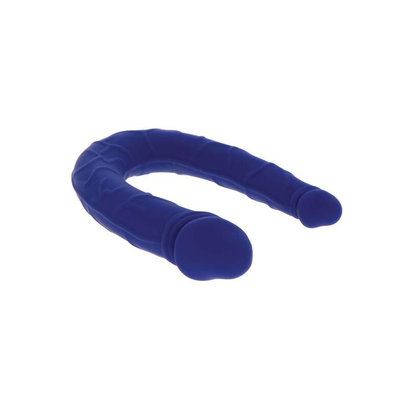 GET REAL - MINI DOUBLE DONG RÉALISTE BLEU GET REAL