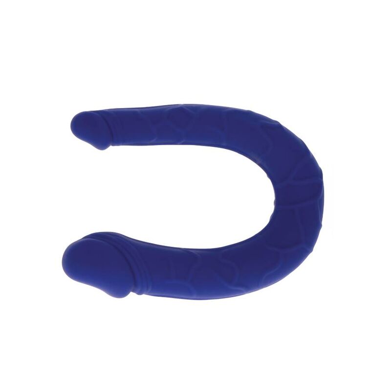 GET REAL - MINI DOUBLE DONG RÉALISTE BLEU GET REAL