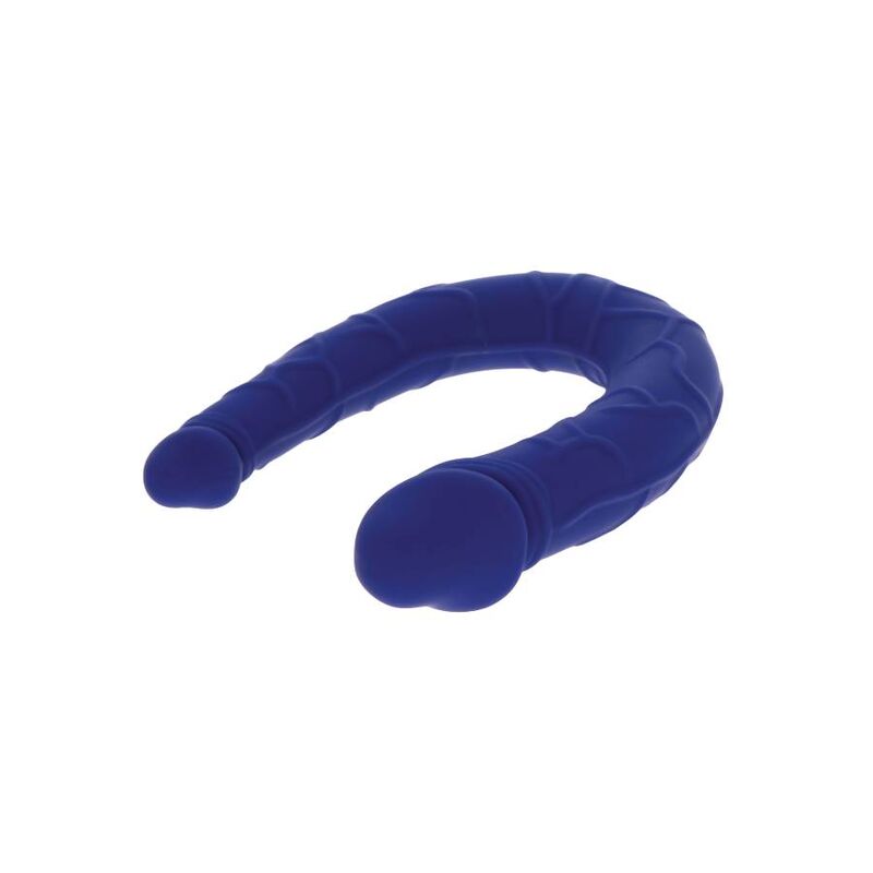 GET REAL - MINI DOUBLE DONG RÉALISTE BLEU GET REAL