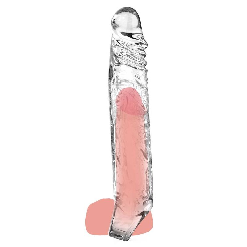 GET REAL - MANCHON DEXTENSION XLARGE TRANSPARENT GET REAL