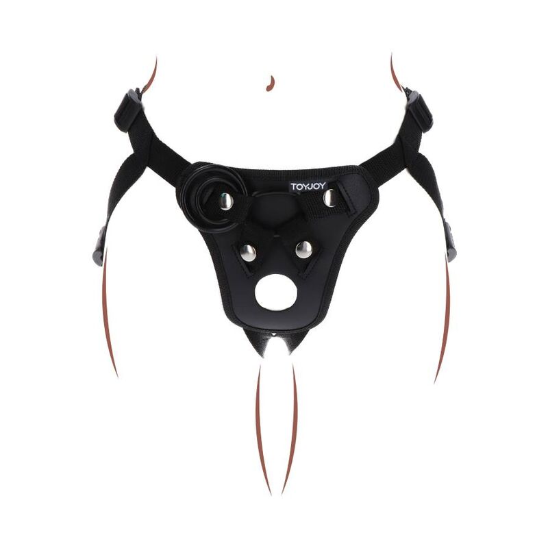 GET REAL - HARNAIS DE PLAISIR  STRAP-ON NOIR GET REAL