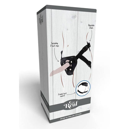 GET REAL - HARNAIS STRAP-ON DELUXE NOIR GET REAL