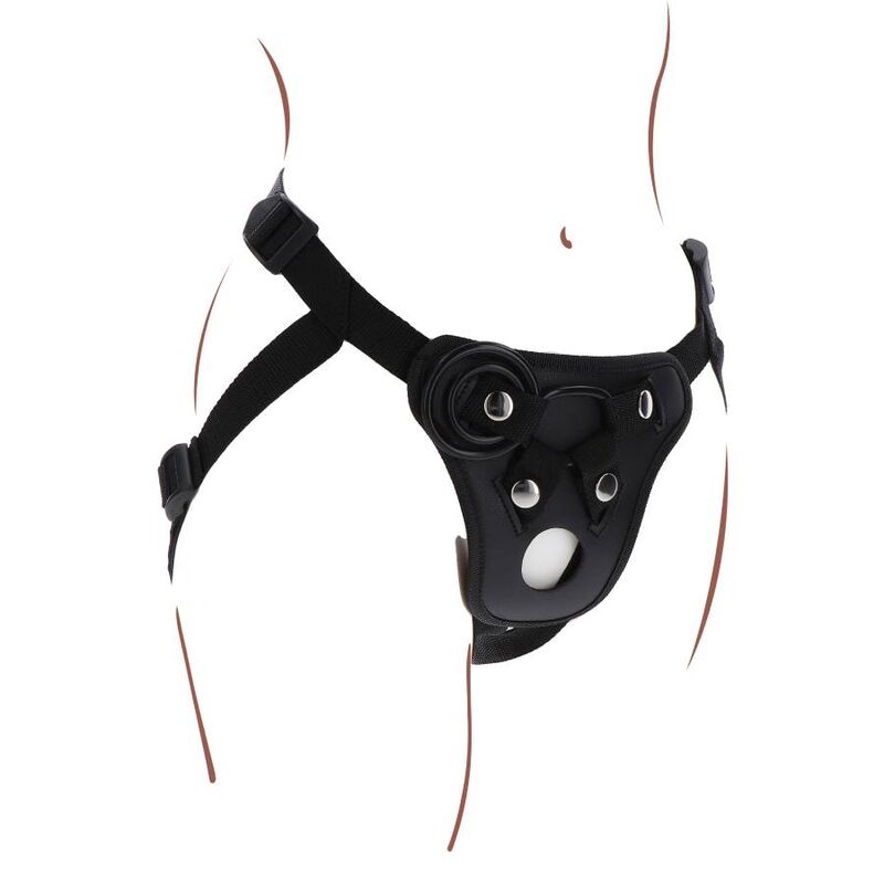 GET REAL - HARNAIS DE PLAISIR  STRAP-ON NOIR GET REAL