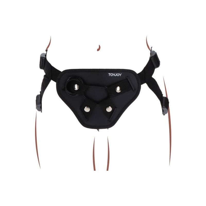 GET REAL - HARNAIS STRAP-ON DELUXE NOIR GET REAL