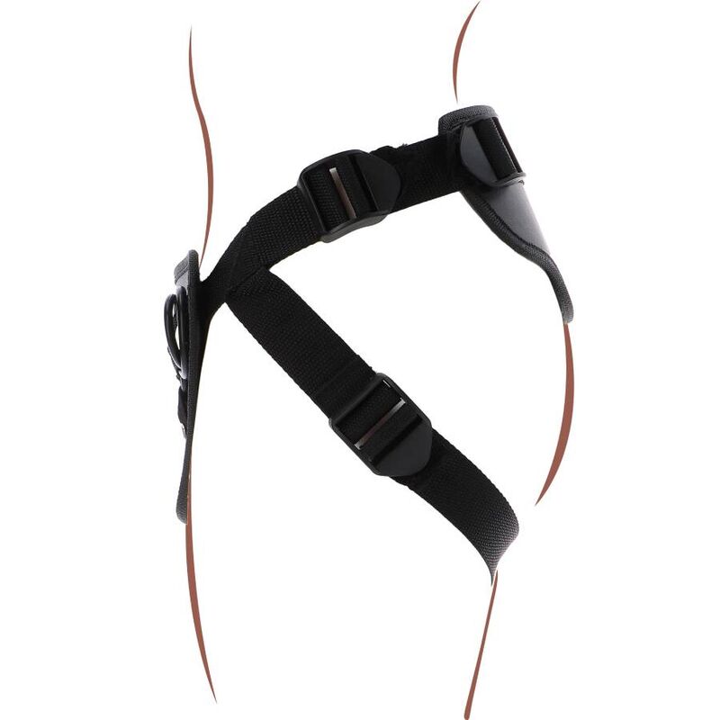 GET REAL - HARNAIS STRAP-ON DELUXE NOIR GET REAL