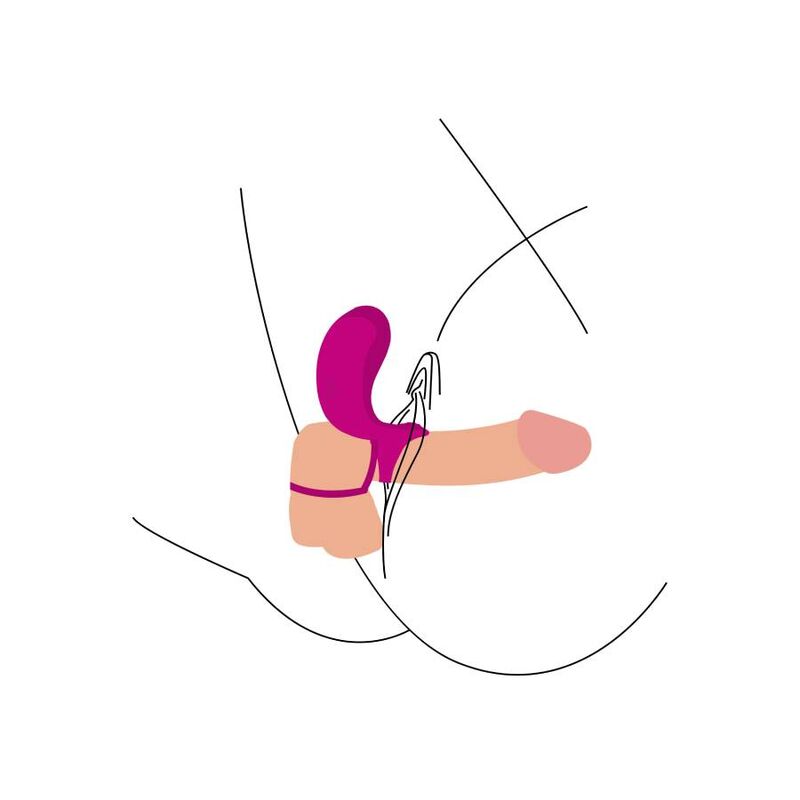 XOCOON - BAGUE STIMULATEUR DE COUPLES FUCHSIA XOCOON