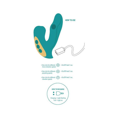 XOCOON - STIMULATEUR ETERNAL LOVE VIBE VERT XOCOON
