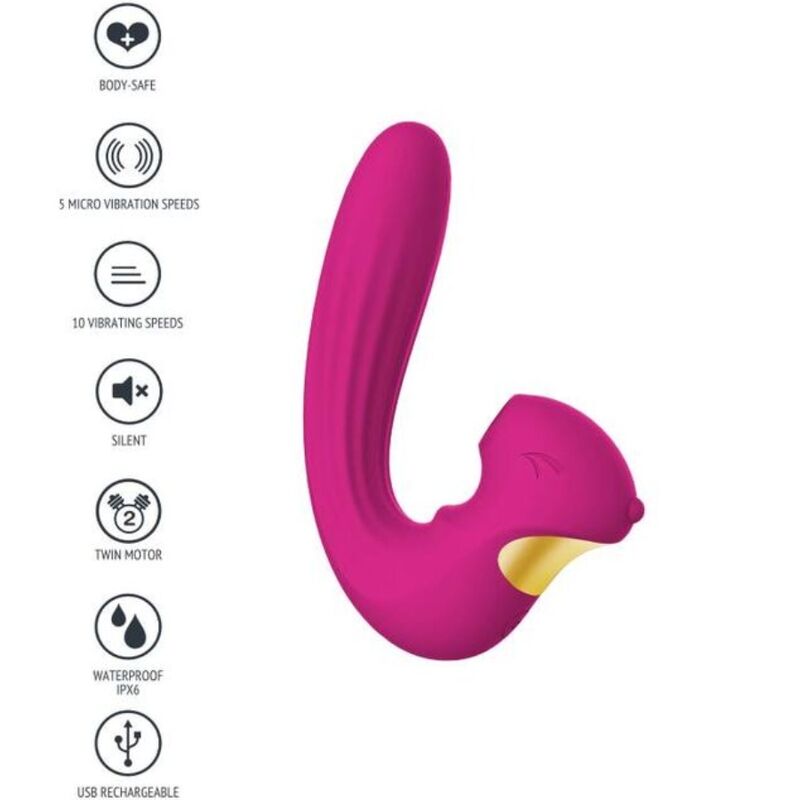 XOCOON - STIMULATEUR CELESTIAL LOVE VIBE FUCHSIA XOCOON