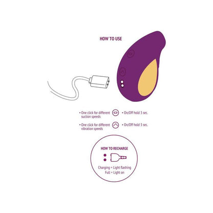 XOCOON - STIMULATEUR D''AMOUR DIVINE VIOLET XOCOON