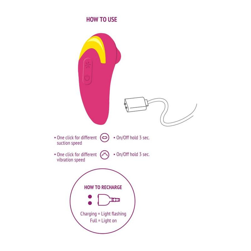XOCOON - STIMULATEUR D''AMOUR INFINI FUCHSIA XOCOON