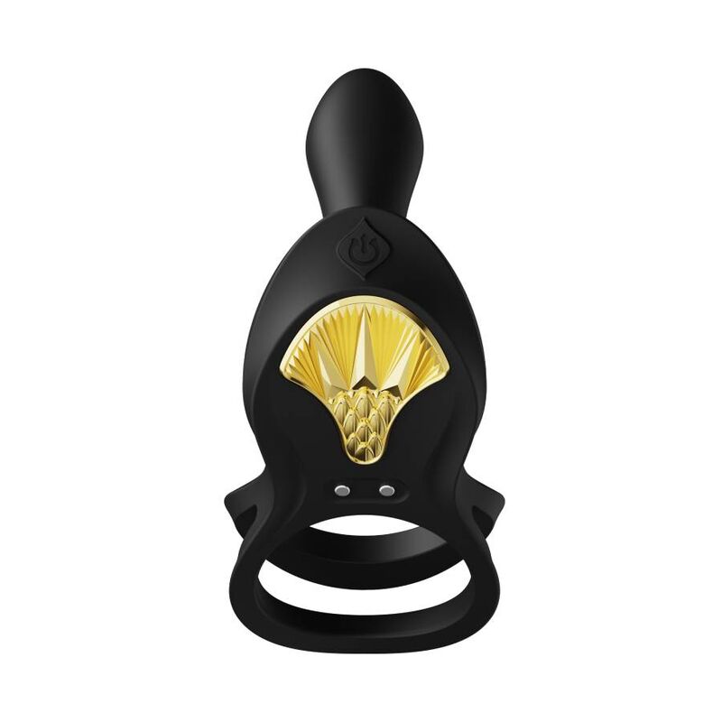 ZALO - BAGUE VIBRANTE COUPLES BAYEK NOIR ZALO