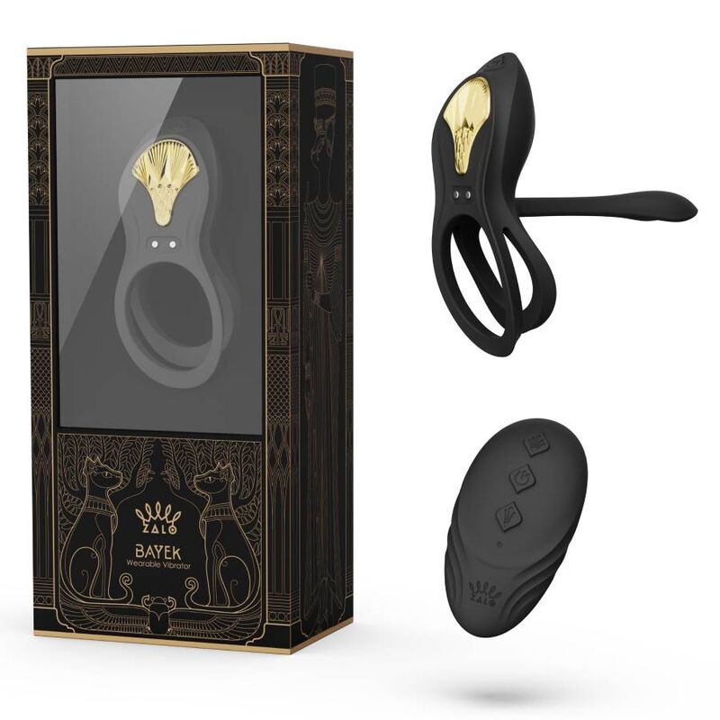 ZALO - BAGUE VIBRANTE COUPLES BAYEK NOIR ZALO