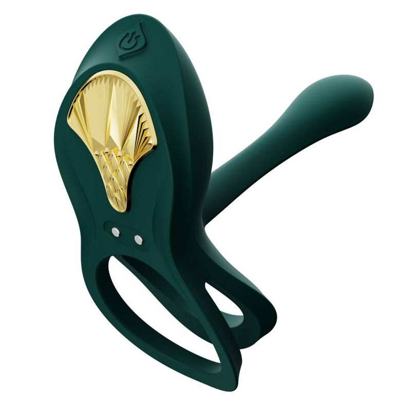 ZALO - BAGUE VIBRANTE COUPLES BAYEK VERTE ZALO