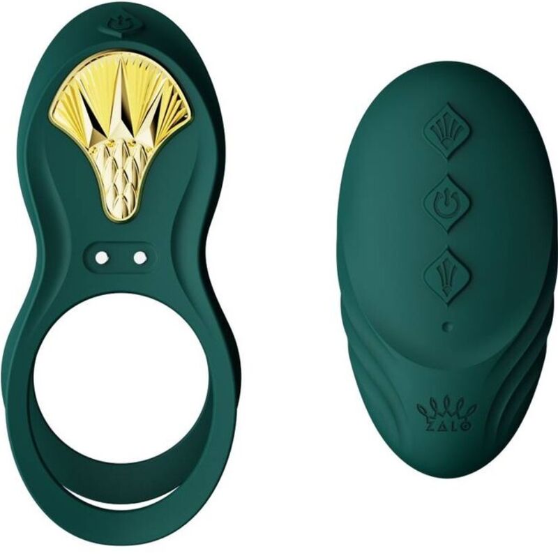 ZALO - BAGUE VIBRANTE COUPLES BAYEK VERTE ZALO
