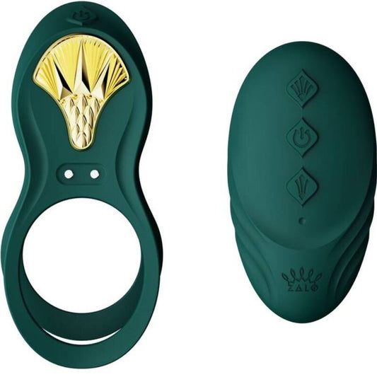 ZALO - BAGUE VIBRANTE COUPLES BAYEK VERTE ZALO