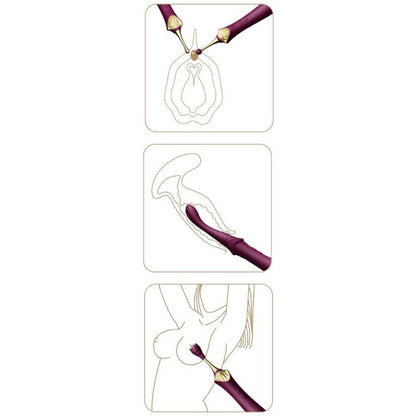 ZALO - BESS 2 CLITORAL MASSAGER BLACK ZALO