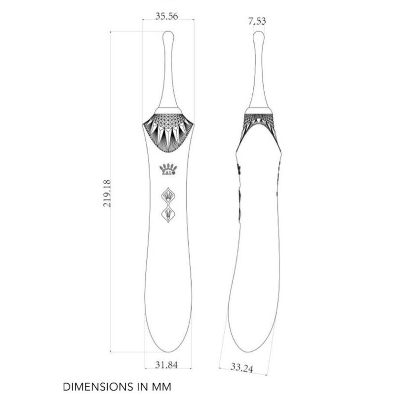 ZALO - BESS 2 CLITORAL MASSAGER PURPLE ZALO