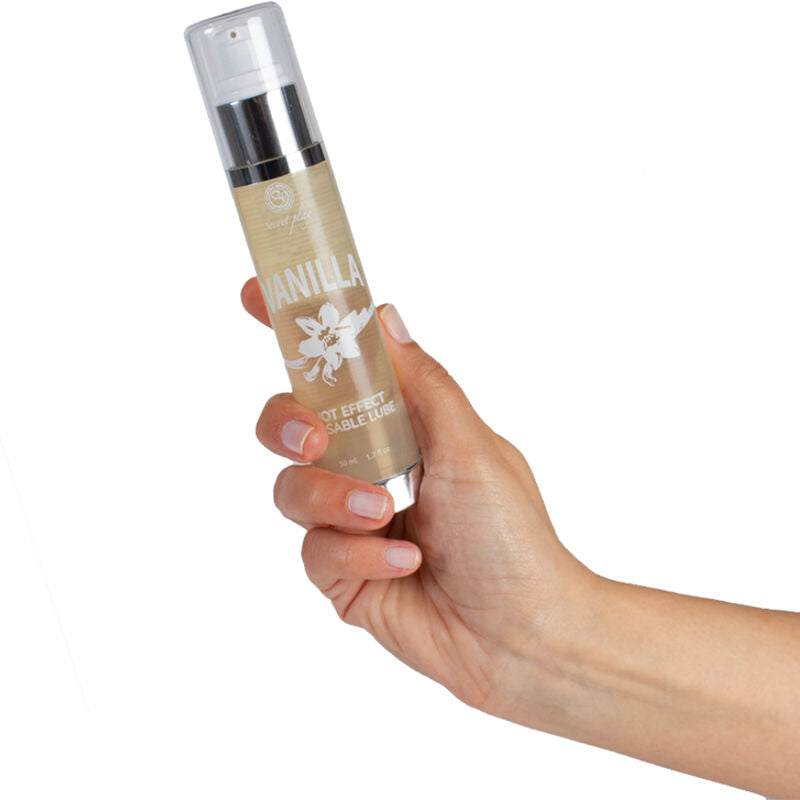SECRETPLAY - LUBRIFIANT 2-1 EFFET CHALEUR VANILLE 50 ML SECRETPLAY COSMETIC