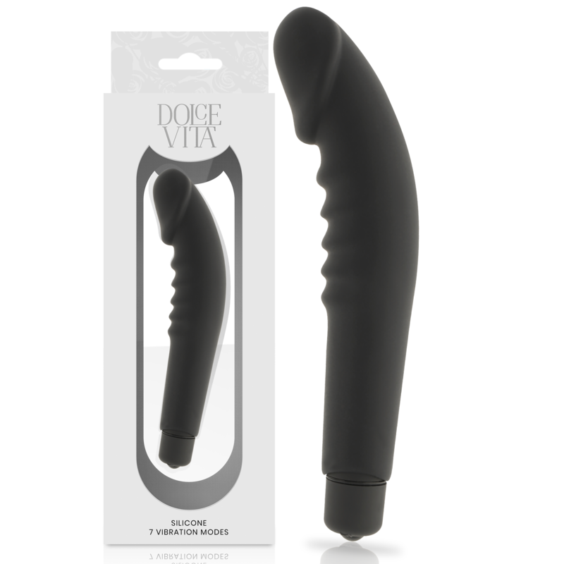 DOLCE VITA - REALISTIC PLAISURE SILICONE NOIR DOLCE VITA