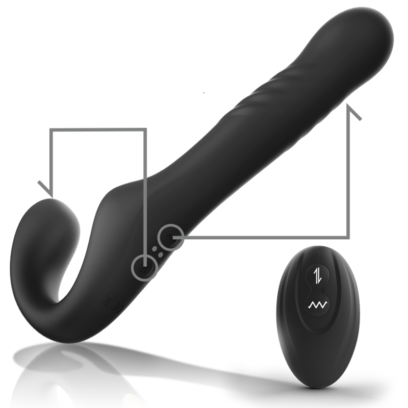 IBIZA - VIBRATEUR SANS SANGLE TÉLÉCOMMANDE UP & DOWN IBIZA TECHNOLOGY