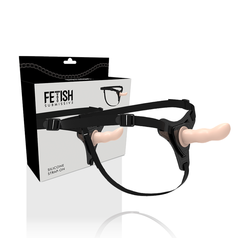 FETISH SUBMISSIVE HARNESS - SILICONE CHAIR POINT G 12,5 CM FETISH SUBMISSIVE HARNESS