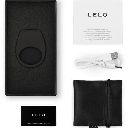 LELO - ANNEAU VIBRATEUR TOR 3 NOIR LELO