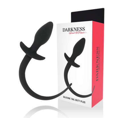 DARKNESS - PLUG ANAL 28 CM SILICONE NOIR DARKNESS ANAL