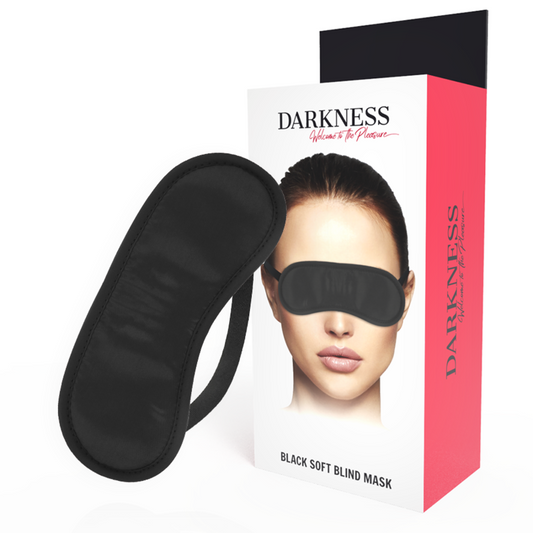 DARKNESS - MASQUE NOIR DROIT DARKNESS BONDAGE