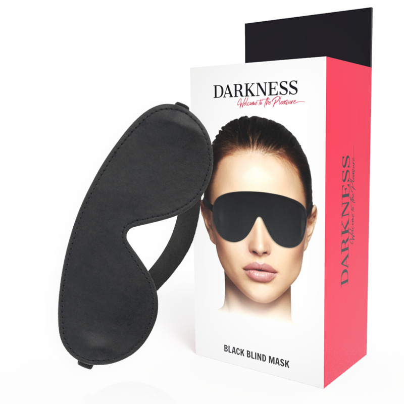 DARKNESS - MASQUE NOIR DE HAUTE QUALITÉ DARKNESS BONDAGE