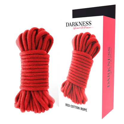 DARKNESS - CORDE JAPONAISE 20 M ROUGE DARKNESS BONDAGE
