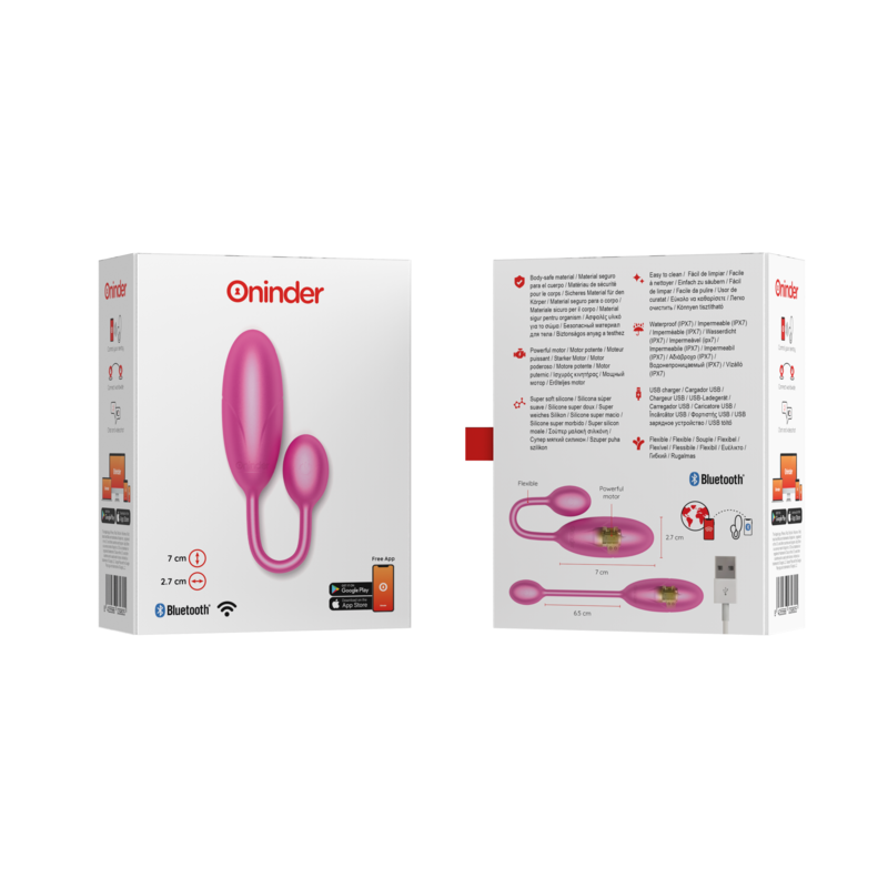 ONINDER - UF VIBRANT DENVER ROSE 7 X 2,7 CM APPLICATION GRATUITE ONINDER