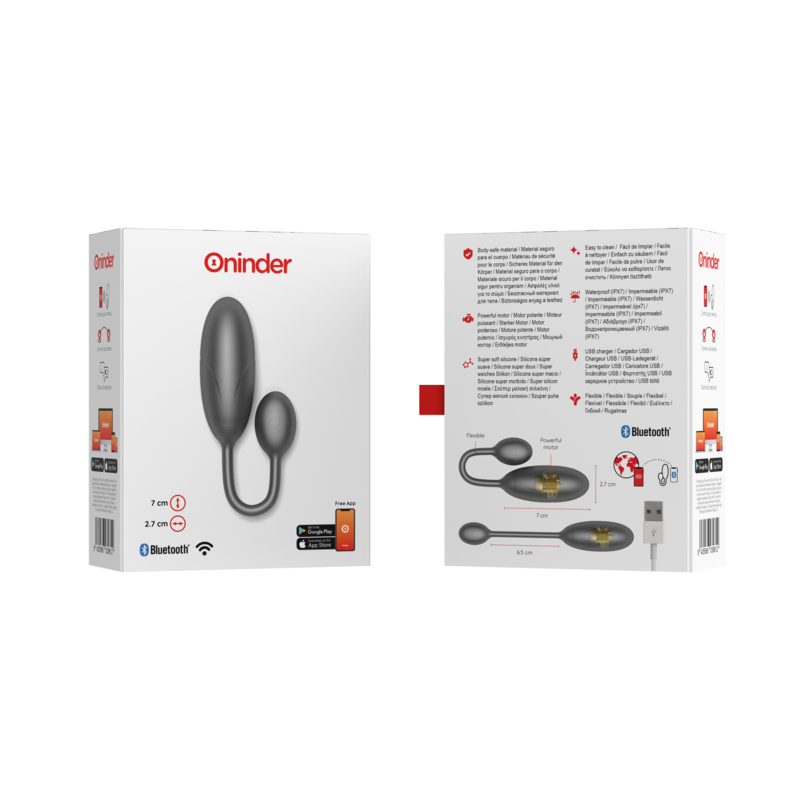 ONINDER - UF VIBRANT DENVER NOIR 7 X 2,7 CM APPLICATION GRATUITE ONINDER