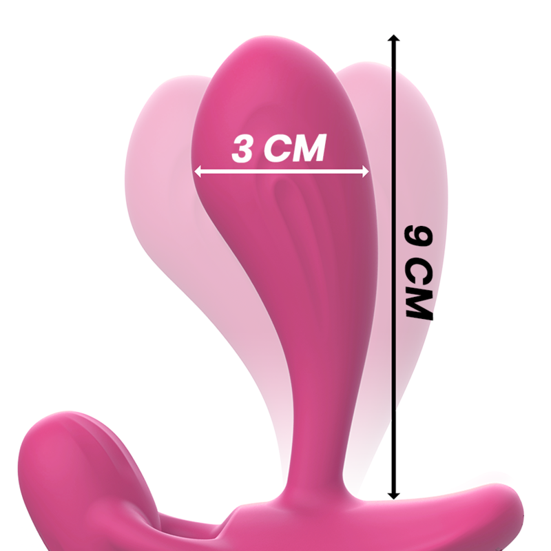 INTENSE - TÉLÉCOMMANDE ANAL SHELLY PLUG ROSE INTENSE ANAL TOYS