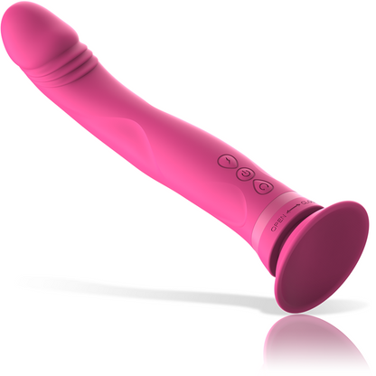 INTENSE - GODE VIBRATEUR EN SILICONE ROSE MICHELANGELO INTENSE FUN TOYS