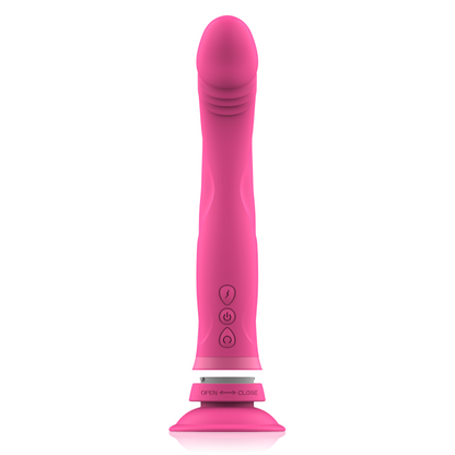 INTENSE - GODE VIBRATEUR EN SILICONE ROSE MICHELANGELO INTENSE FUN TOYS