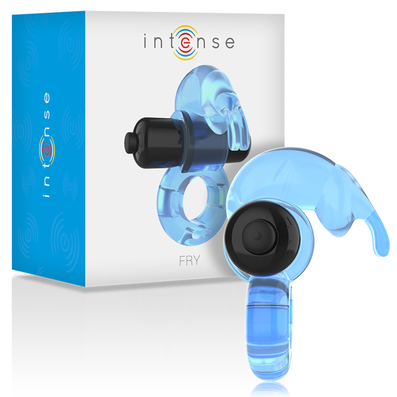 INTENSE - ANNEAU VIBRANT BLEU FRY INTENSE COUPLES TOYS