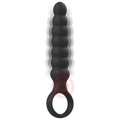 BLACK&SILVER - DILATATEUR ANAL PUISSANT EN SILICONE BOB BLACK&SILVER