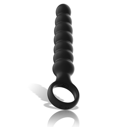 BLACK&SILVER - DILATATEUR ANAL PUISSANT EN SILICONE BOB BLACK&SILVER