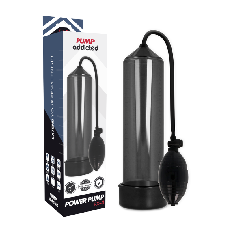 PUMP ADDICTED - RX3 NOIR PUMP ADDICTED