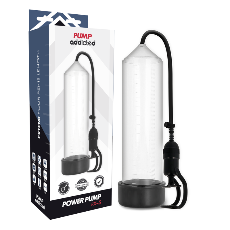 PUMP ADDICTED - RX5 TRANSPARENT PUMP ADDICTED