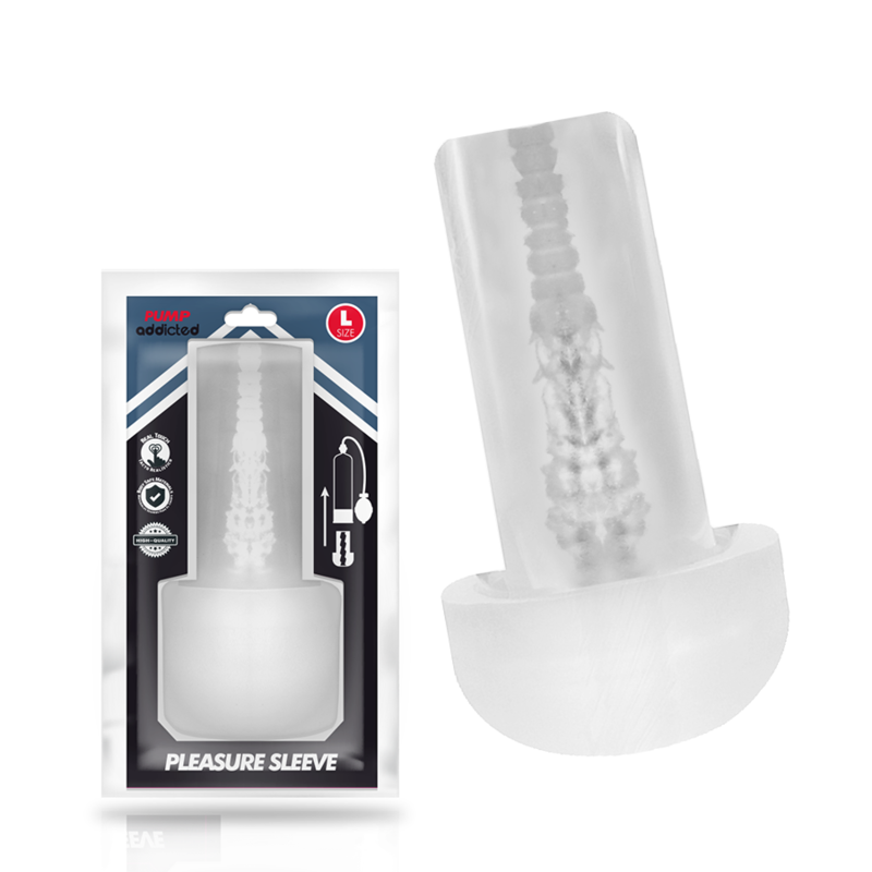PUMP ADDICTED - MANCHON DE PLAISIR MASTUBEUR TAILLE L PUMP ADDICTED