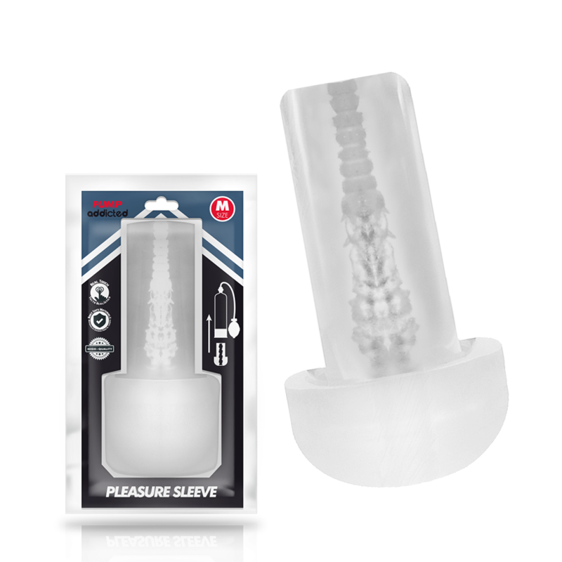 PUMP ADDICTED - MANCHON DE PLAISIR MASTUBEUR TAILLE M PUMP ADDICTED