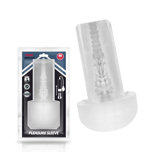 PUMP ADDICTED - MANCHON DE PLAISIR MASTUBEUR TAILLE M PUMP ADDICTED