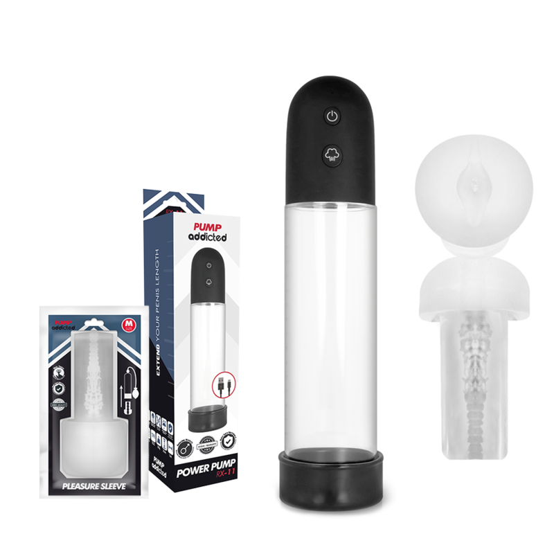 PUMP ADDICTED - RX11 AUTOMATIQUE AVEC MASTURBATEUR PUMP ADDICTED
