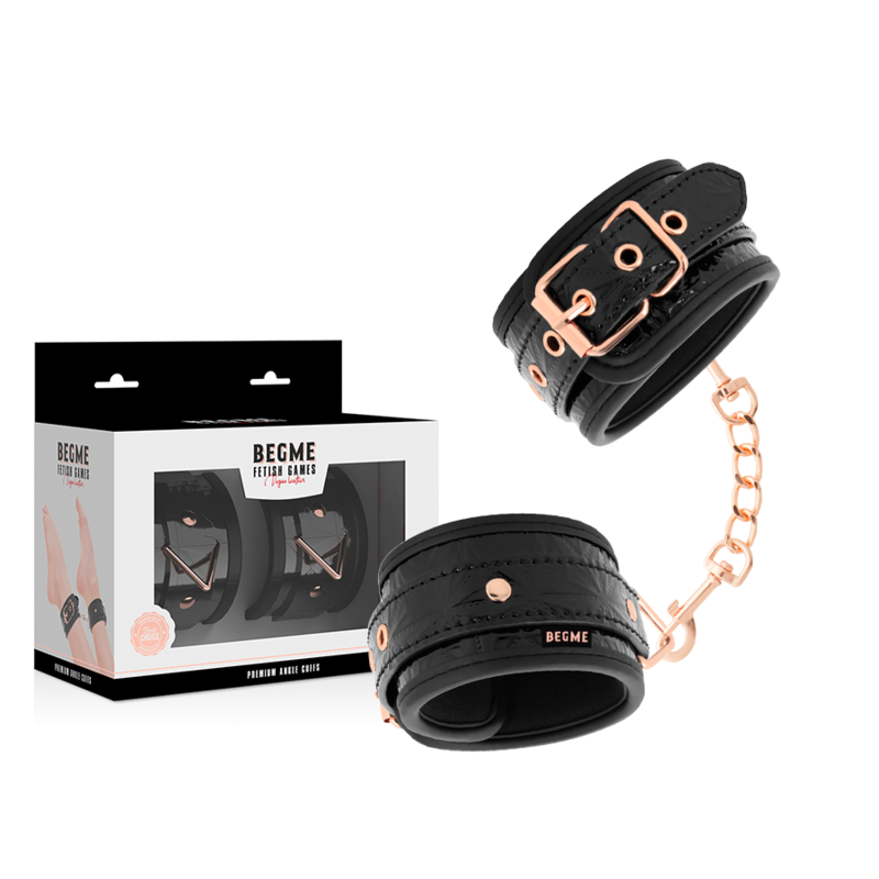 BEGME - BLACK EDITION PREMIUM MENOTTES POUR CHEVILLES BEGME BLACK EDITION