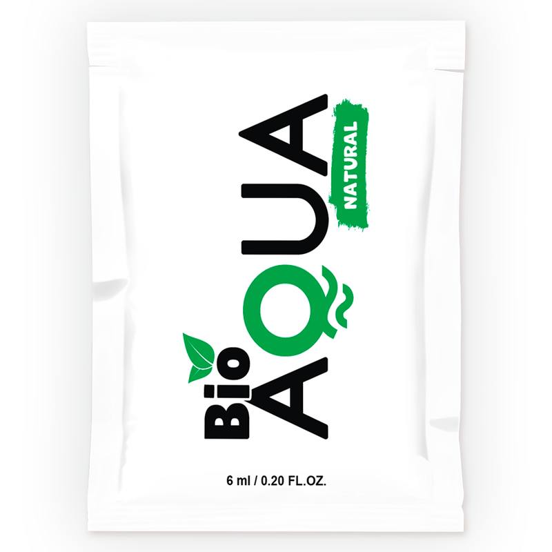 BIOAQUA - LUBRIFIANT A BASE D''EAU INGREDIENTS NATURELS 6 ML BIOAQUA