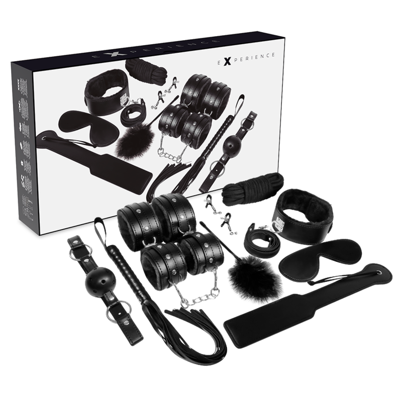 EXPERIENCE - KIT FÉTICHE BDSM SÉRIE NOIRE EXPERIENCE