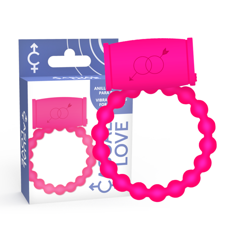 CASUAL LOVE - BAGUE VIBRATRICE 25 ROSE CASUAL LOVE