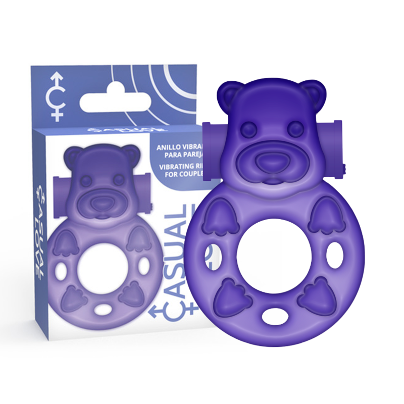 CASUAL LOVE - BAGUE DE VIBRATEUR 26 LILAC BUNNY CASUAL LOVE