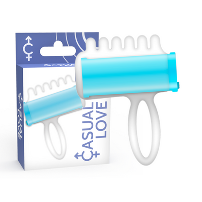 CASUAL LOVE - BLEU FINGER STIMULATEUR CASUAL LOVE